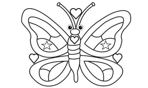 Butterfly Coloring Pages | Kids Coloring pages