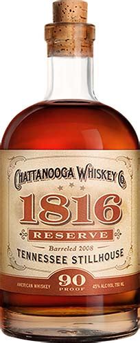 Chattanooga Whiskey 1816 Reserve Solera Barrel Finished Sipn Bourbon