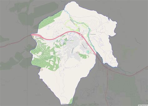 Map of Summit Park CDP