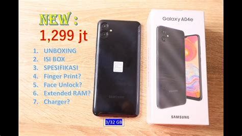 Part 1 Samsung Galaxy A04e 332 Gb Unboxing Fingerprint And Charger Ram Plus Specs321