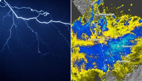 Weather Metservice Warns Of Coastal Tornado Risk Issues Severe Thunderstorm Watch Across North