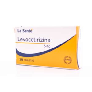 Levocetirizina Mg La Sante Caja X Tabletas La Sante