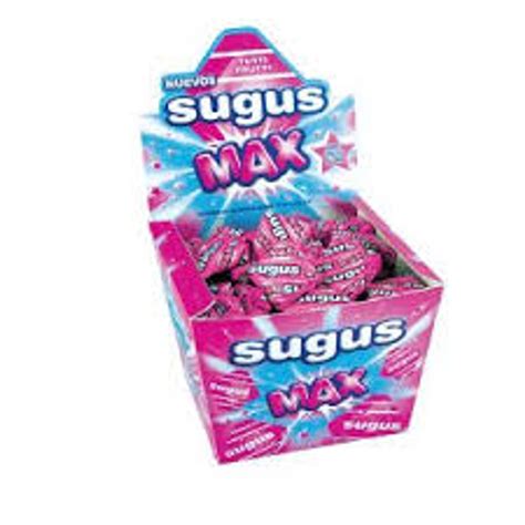 Sugus Max Tutti Frutti Soft Candy Blocks Gluten Free 525 G 115 Lb Box