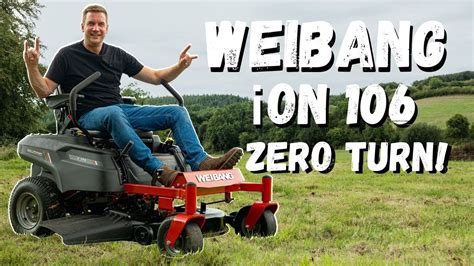 This Is Built Different The New Weibang Ion Zt Zero Turn Mower