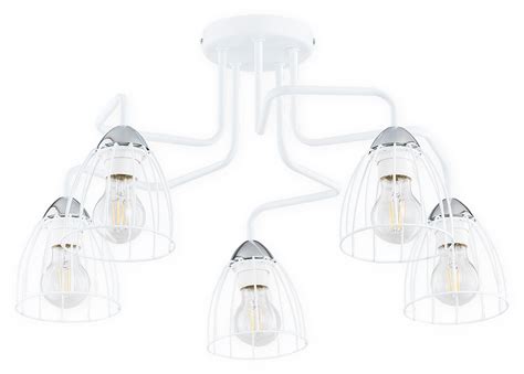 Designerska Lampa Sufitowa Do Salonu O2705 W5 BIA SENSO Kaja