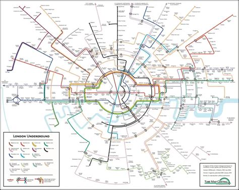 Redesigned Circular London Tube Map Takes Internet By Storm As Creator