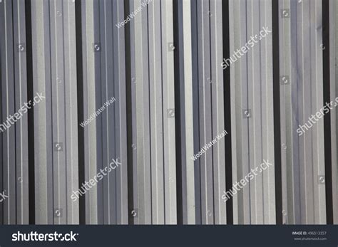 Corrugated Metal Texture Surface Galvanize Steel Stock Photo 496513357 ...