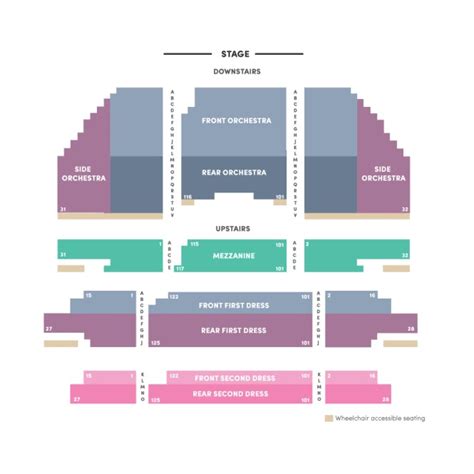 Altria Theater Seating Chart With Seat Numbers | Awesome Home