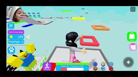 Roblox Mega Easy Obby With Luna Cassiel Adventures YouTube