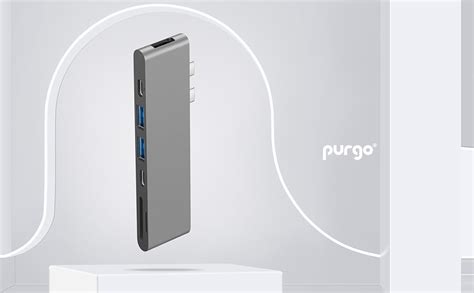 Purgo Usb C Hub For Macbook Pro M Air Macbook