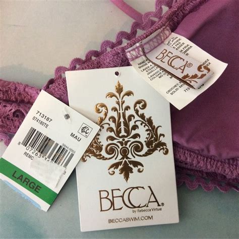 BECCA Swim New Becca Lace Bralette Triangle Bikini Top Large Poshmark
