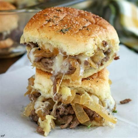 French Onion Beef Sliders Karyl S Kulinary Krusade