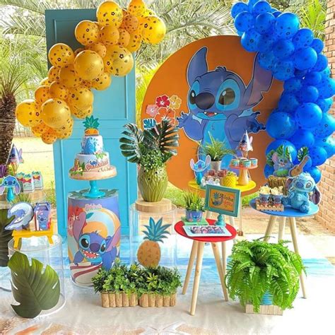 Ideas Para Fiesta De Stitch Guía Para Decorar Cumpleaños Bunny Birthday Party Birthday Themes