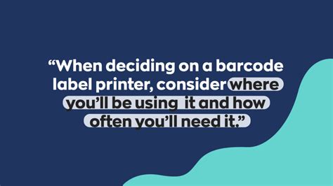 Choosing The Best Barcode Label Printer For Your Business