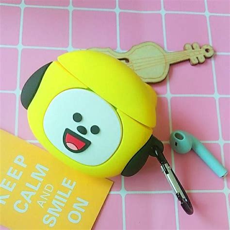 BT21 X CHIMMY AIRPOD CASE BTS Official Merch BTS Merchandise