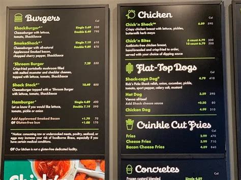 Shake Shack Menu USA & Updated Prices 2025 – Latest Restaurant Menus ...