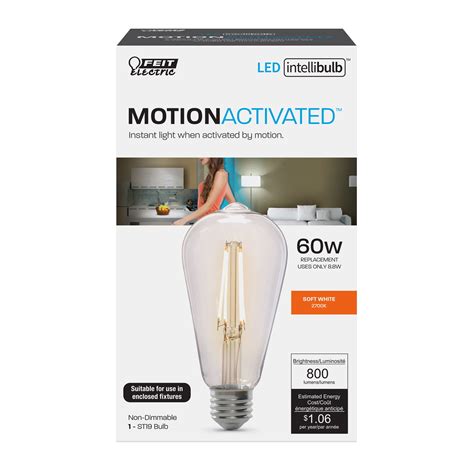 Feit Electric Intellibulb Led W W Equivalent Soft White Motion