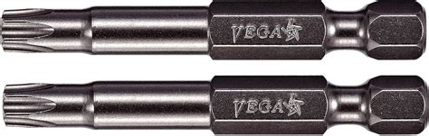 Vega T20 Torx Security Bits Professional Grade ¼ Inch Hex Shank Torx T