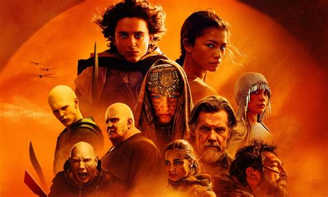 The Cast Of Denis Villeneuve S DUNE PART TWO Assembles In New Poster