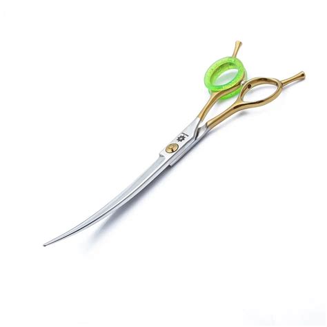 Curved Pet Grooming Scissors 7.0"Pet Curved Shear for Grooming Pet Hair ...