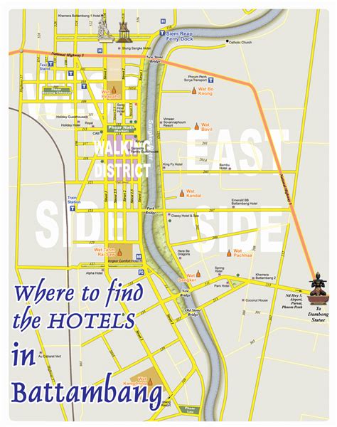 Battambang | Hotels Map | Cambodia