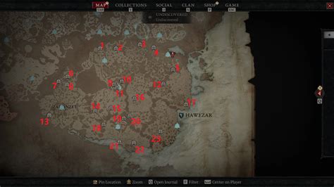 Diablo 4 All Dungeon Locations In Hawezar And The Aspects They Unlock