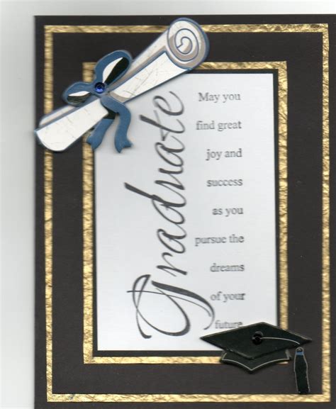 graduation card I made today.... | Grad cards, Graduation cards ...