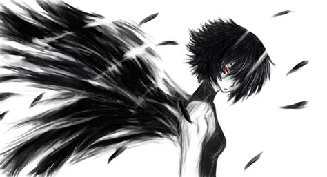 Dark Anime Angel By Cheezdoodles On Deviantart