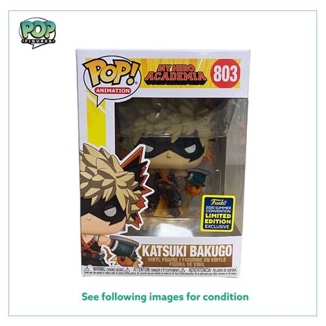 Katsuki Bakugo 803 Funko Pop My Hero Academia Sdcc 2020 Shared E