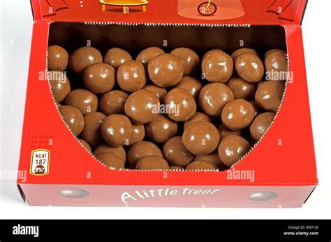 Box of Maltesers chocolates Stock Photo - Alamy