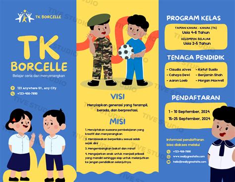 brosur taman kanak kanak taman kanak kanak taman kanak kanak tk