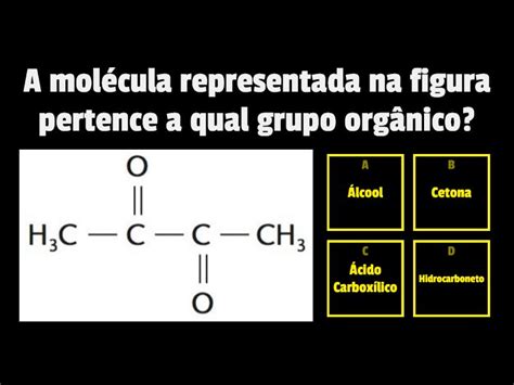 Classificando e Nomeando Compostos Orgânicos Quiz