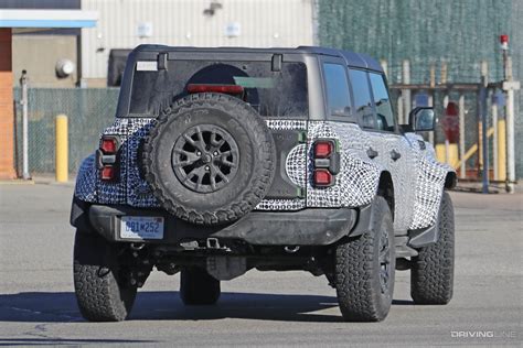 Spy Photos Ford Bronco Raptor Spotted Nearly Naked Drivingline