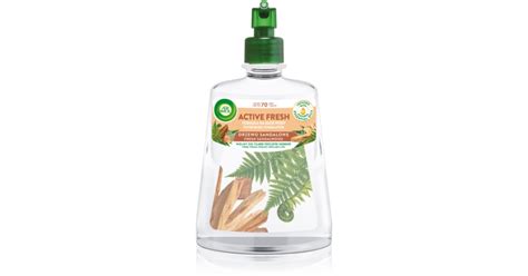 Air Wick Active Fresh Fresh Sandalwood désodorisant recharge notino be