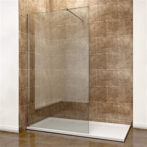 Elegant 900mm Walk In Wetroom Shower Enclosure 8mm Easy Clean Glass