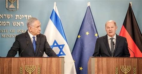 Scholz Redet Netanjahu Bei Israel Besuch Ins Gewissen Politik