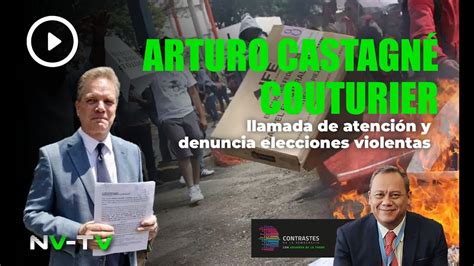 CDLD Arturo Castagné Couturier llamada de atención y denuncia a