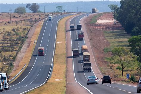 Atenção Br 163 Ms Está Com Bloqueios Parciais Devido A Obras Estradas