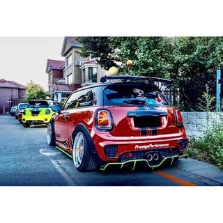 Mini Cooper F F Jcw Duell Ag Rear Bumper Addon Carbon Fiber Under