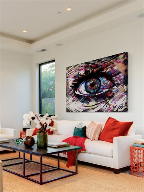 Eye Canvas Art Evil Eye Canvas Original Painting - Etsy