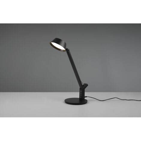 Lampe De Bureau LED Tactile Dimmable Noir