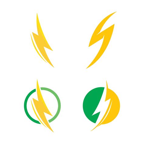 Lightning Logo vector 34846672 Vector Art at Vecteezy