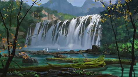 sault by ~Masway on deviantART | Dreamy landscapes, Fantasy landscape ...