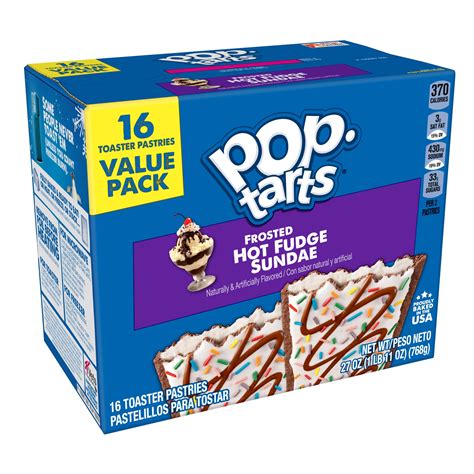 Pop Tarts Frosted Hot Fudge Sundae 16 Toaster Pastries