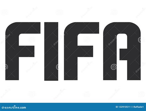 Fifa Football Videogame Logo Cartoon Vector | CartoonDealer.com #132910511