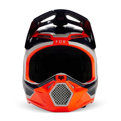 Fox Youth V Nitro Helmet Flo Orange Tracktion Motorcycles