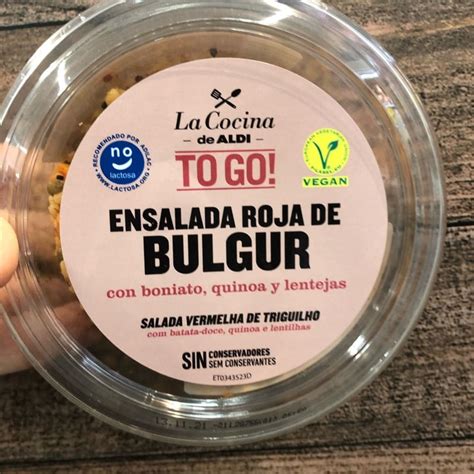 La Cocina De Aldi Ensalada Roja De Bulgur Review Abillion