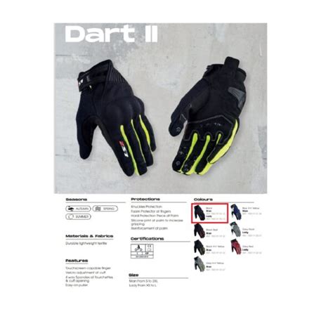 Guantes Moto Ls Dart Lady Cortos Protecciones Y Dedo Tactil Motoshop