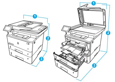 HP LaserJet Managed MFP E42540 Printer Specifications HP Customer