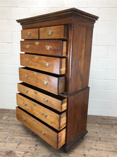 The Penderyn Furniture Co 19th Century Oak Tallboy Chest On Chest